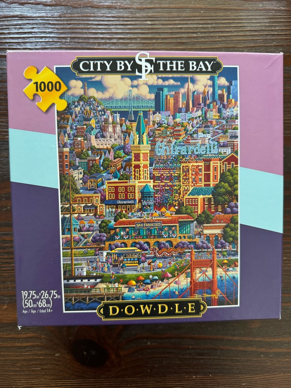 Buffalo "City by the Bay: San Francisco" Dowdle 1000 piece puzzle - complete!